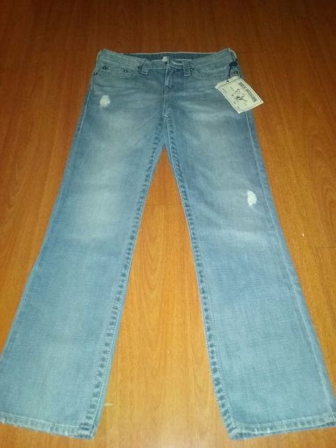 New Girls True Religion Blue Jeans Size 14 RN# 112790 CA# 57414