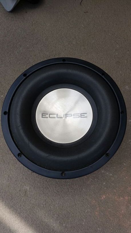 Eclipse titanium 10 " subwoofer