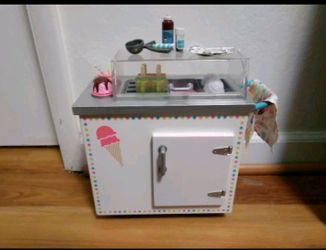 American Girl Ice Cream Cart