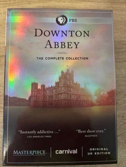Downton Abbey the complete collection include season one through six of the TV show and the first and second movie all on DVD