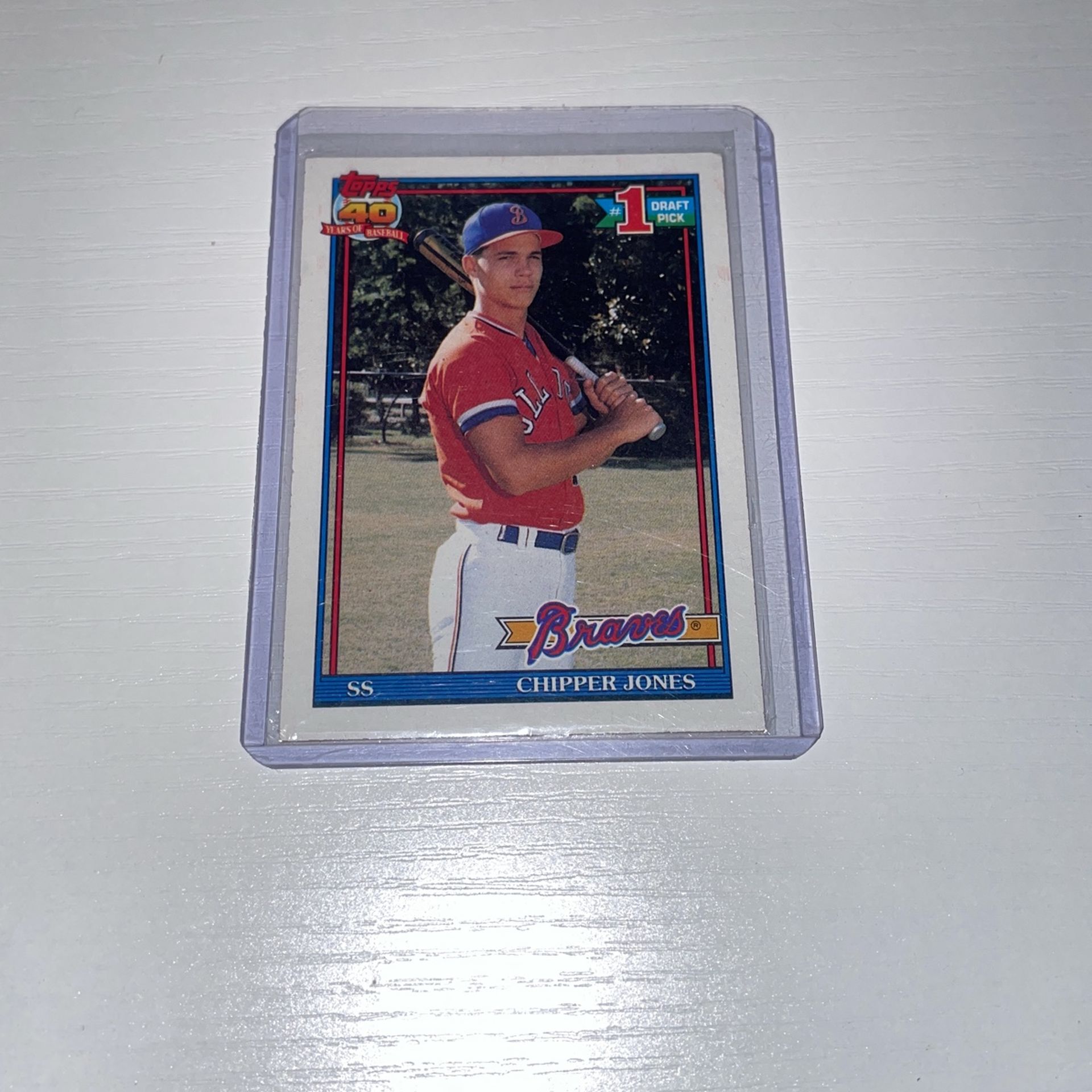 Chipper Jones Rookie Card