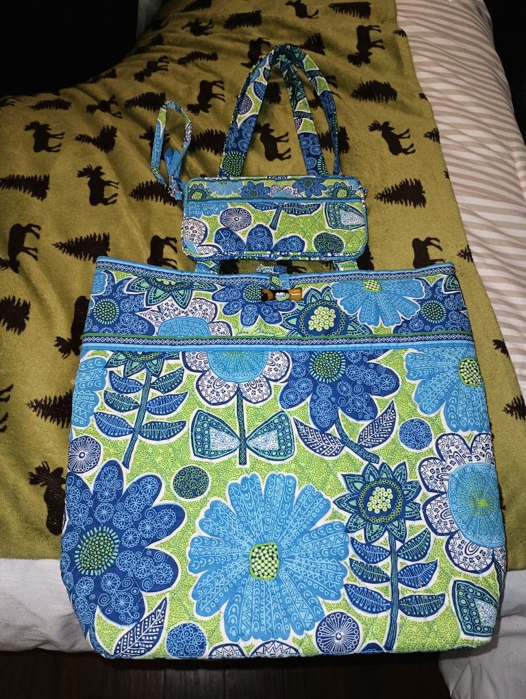 New Vera Bradley Purse/Wallet Combo