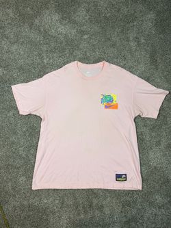 Nike Max90 Festival Graphic T-Shirt Mens Size L Pink Loose