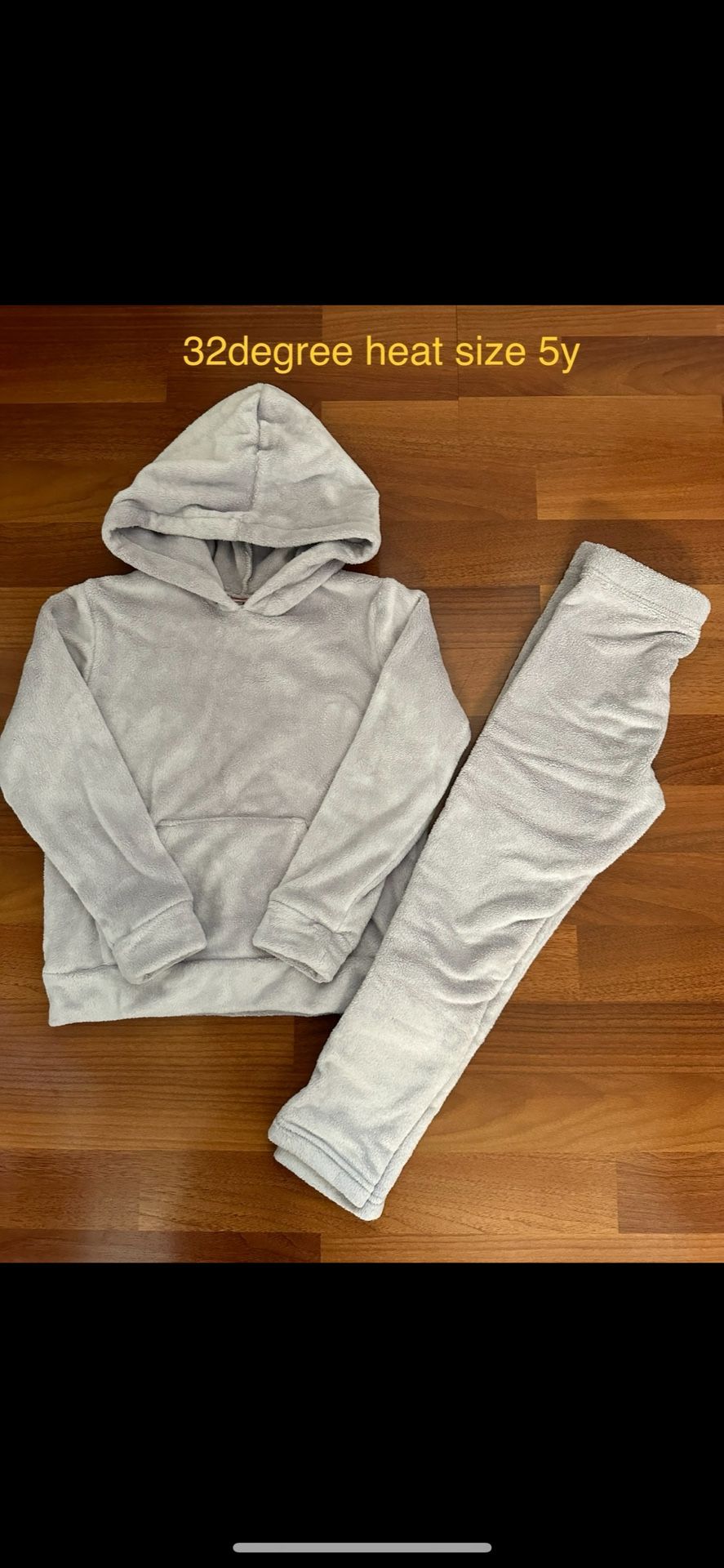 warm cloth set size 5y