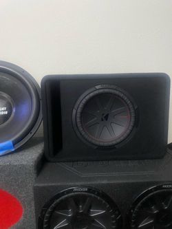 Kicker compR 12” sub & ported box