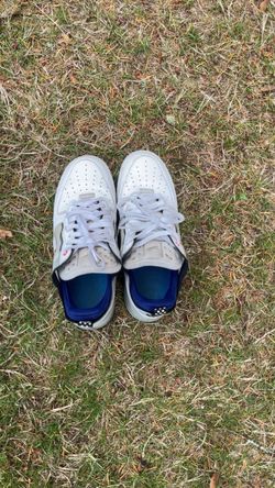 Nike Low-Top Sneakers White and Blue