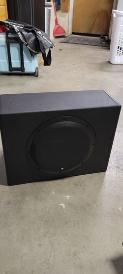 Rockford Fosgate P300-12 powered sub trade for Underseat sub