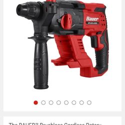 Bauer 20v Rotary Drill + Hammer Drill + 2 Batteries