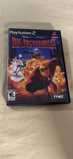 Play station 2 the incredibles rise of the underminer