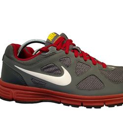 Nike Revolution 2 Running Shoes Men's 12 Gray & Red 