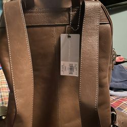 Brand New Leather Backpack