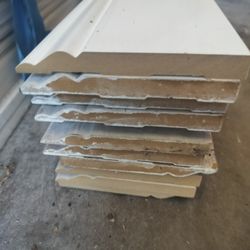 87 LF FT MDF 5 1/4 Baseboards 
