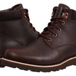 Men's UGG Seton TL Fur Leather Waterproof Boots Shoes Size 10
