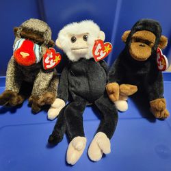 Beanie Baby Monkeys