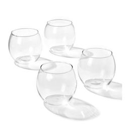(130) Glass Candle Votive Cups