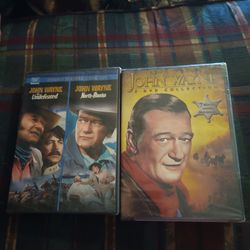 John Wayne Collection DVD And Double Feature DVD...new