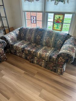 Sofa bed & loveseat