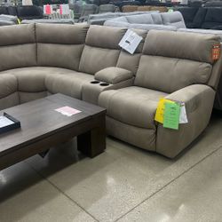 6pc Power Reclining Sectional