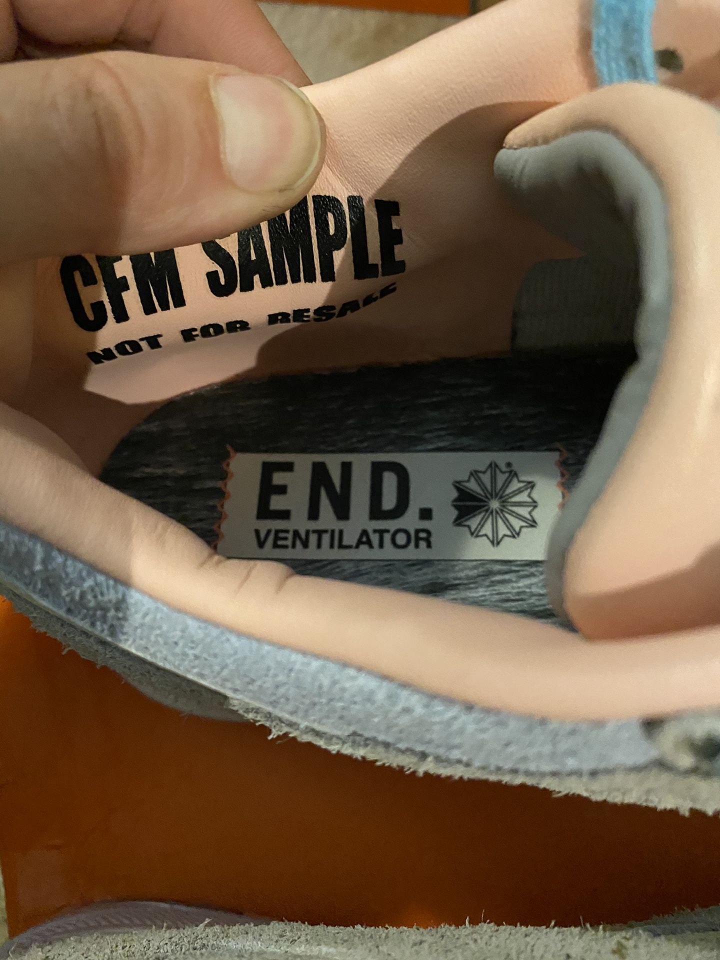 Reebok x E.N.D. Collaboration ventilator Husky