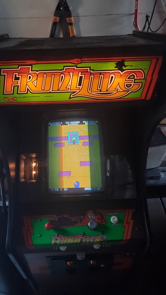 Taito Frontline Coin Op Arcade Game