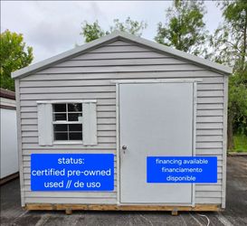 shed casita de patio 12x12 delivery included