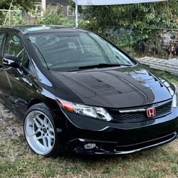 SEIBON Carbon Fiber Hood For Honda Civic 2012-2013 