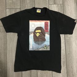 japan bape shirt size M