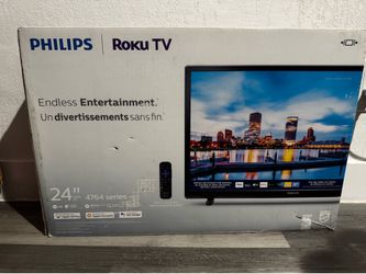 Philips Roku tv 24” brand new