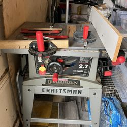 Craftsman Table Saw 