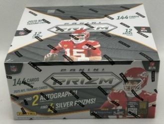 2025 Panini Prizm NFL Trading Cards Hobby Box