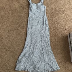 Silver Dress Size 8-10