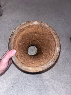Hand-Carved Jamaican Djembe Drum — Rope-Tuned