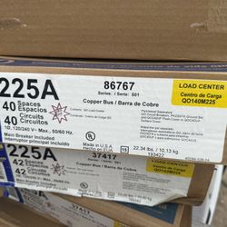 Brand New, Breaker Boxes 40 Spaces Square D Cajas Nuevas De 40 Espacios