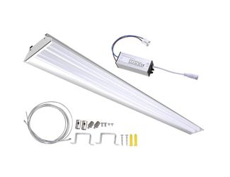 DELight 40w LED Shop Light Fixture 2-Lamp 4500LM White Home Business Lighting - Remodeling Needs - Independence Day Sale