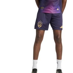 Adidas LA Galaxy Away Authentic Shorts Men’s  NWT MLS
