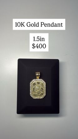 10KT Nugget Pendant ✨🔥