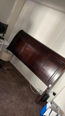 Cal king bed backboard