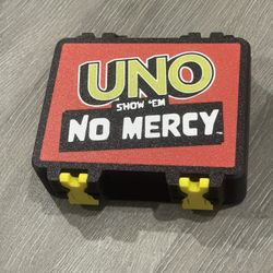 Uno No Mercy Card Box - SnapLock 3d Printed 