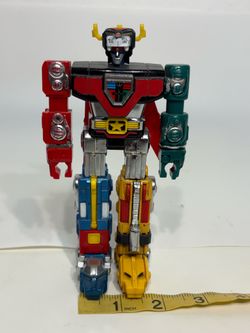 Vintage Voltron lion robot Bandai diecast chogokin toy action figure