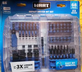 Impact drill bit set Hart