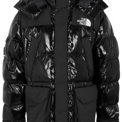 SUPREME X The North Face 700 Down Parka Coat Jacket Black