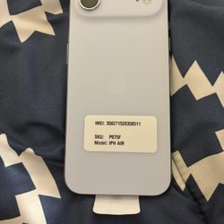 Apple iPhone Air 256GB Sky Blue AT&T