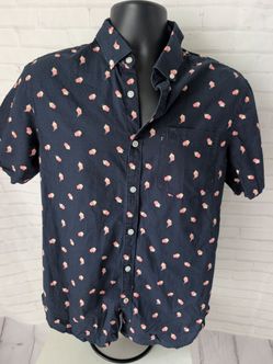 Original Penguin men's popcorn print shirt size M