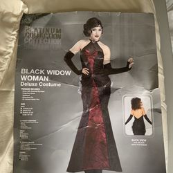 Black Widow Halloween Costume 