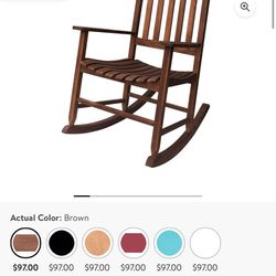 Wooden Porch Rocker Chairs