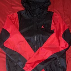 Red Jordan Windbreaker