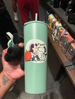 Snoopy Tin Starbucks Cup