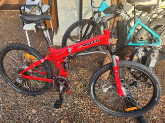 Folding mountain ebike