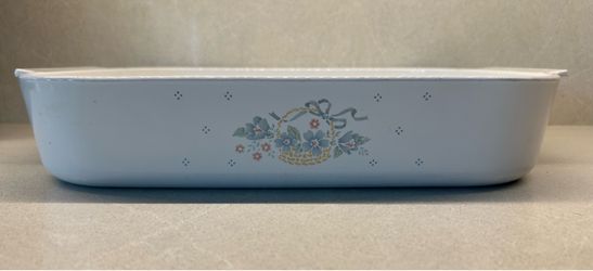 CorningWare Country Cornflower Open Roaster