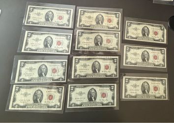 11 of the 1953 $2 Red Seal
